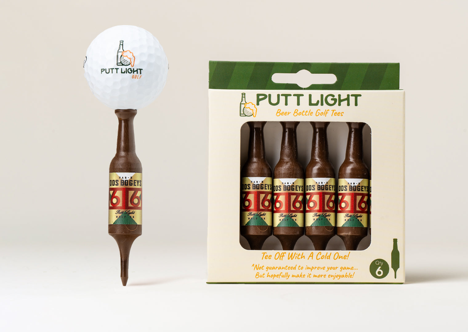 Beer Golf Tee