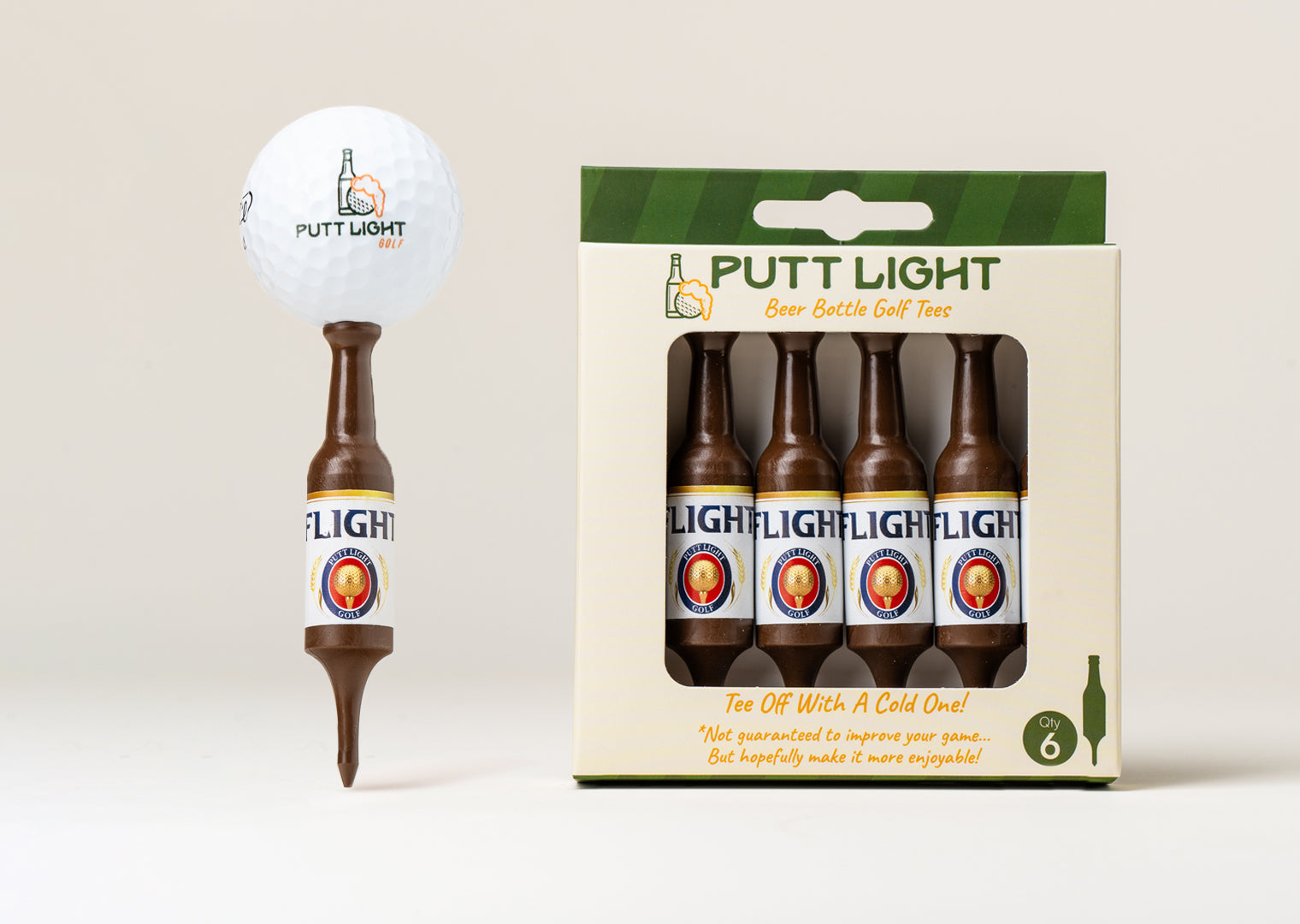 Beer Golf Tee