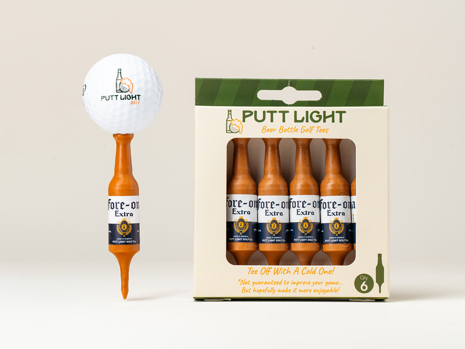 Beer Golf Tee