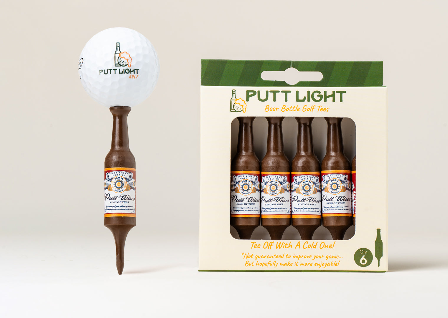 Beer Golf Tee